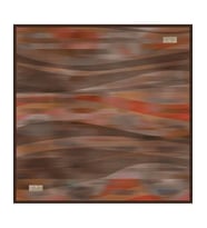 Güz Yaz Serinliği Eşarp - 90 x 90 -2619 (Kahverengi)