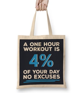 One Hour Workout No Excuses Bez Çanta Uzun Saplı
