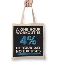 One Hour Workout No Excuses Bez Çanta Uzun Saplı