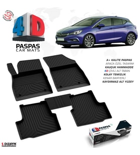Opel Astra K 4D Havuzlu Paspas 2015-2022 A+Kalite