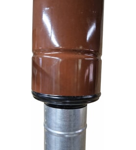 Dorello Boru Aparatı 8 cm'den 13 cm Soba Borusu Dönüştürücü
