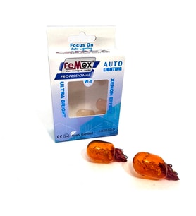 Femex Naturel Turuncu T20 W21W 7440 7443 Tek Duy Çit Duy Sinyal Gündüz Aydınlatma