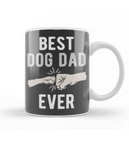 Best Dog Dad Ever 014 Kupa Bardak Porselen