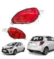 TOYOTA YARİS SAĞ + SOL ARKA SİS LAMBASI TAKIMI 2014 - 2017 YARİS ARKA SİS LAMBASI DUYSUZ