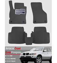 BMW X5 E53 (1999-2006) Uyumlu EVA Paspas Tam Set–Araca Özel,Su Geçirmez,Hızlı ve Kolay Montaj