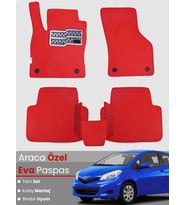 TOYOTA AURİS (2013-2015) Uyumlu EVA Paspas Tam Set–Oto Paspas,Araca Özel,Kolay Montaj