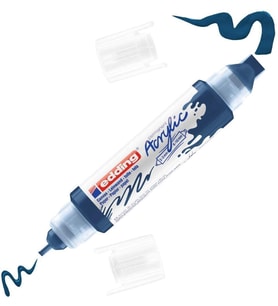 Edding 5400 Akrilik Boyama Markörü 3D Double Liner GECE MAVİSİ 