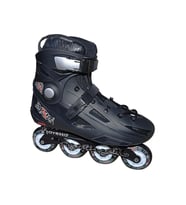 Avessa PTA1000 Free Stayla Graffitı Profesyonel Paten 80 mm Abec 7 Silikon Teker Paten (Siyah)