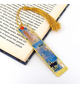 Claude Monet İzlenim Gündoğumu Tablo Impression Metal Ayraç Kitap Ayracı AY082