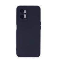 Realme 9i 4g Kılıf Nano İçi Kadife Silikon - Lacivert