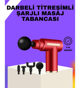 Şarjlı Masaj Tabancası Spor Sonrası Kas Rahatlatma İçin - Lisinya