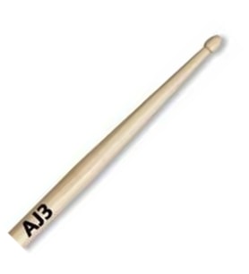 Vic Firth AJ3 American Jazz 3 Baget  Uzun Konik - Hızlı Geri Sekme - Caz