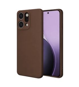 Oppo Reno 14 First Silikon - Kahverengi