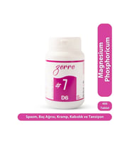 Zerre Doku Tuzu Schüssler Mineral #7 400 Tablet (Krem)