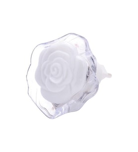 Enerji Tasarruflu Mavi LED Gece Lambası, Rahatlatıcı Atmosfer Sağlar (Krem)