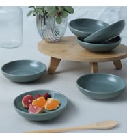 Mat Yeşil Halka Çerezlik/Sosluk 13 Cm 6 Adet 322