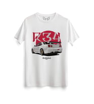 GTR Tasarımlı Baskılı Beyaz Tshirt