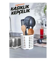 ModaCar Kaşıklık Kepçelik Organizer BEYAZ