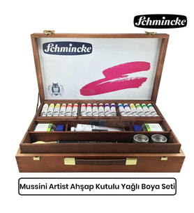 Schmincke Mussini Artist Ahşap Kutulu Yağlı Boya Seti 70 430