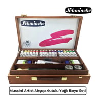 Schmincke Mussini Artist Ahşap Kutulu Yağlı Boya Seti 70 430