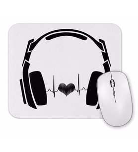 I Love My Dog Köpek Mouse Pad