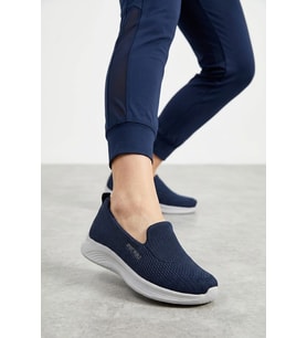 King Paolo H5182 Cips Krakers Kadın Memory Foam Klasik Sneaker Lacivert