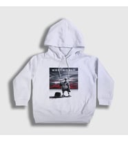 Presmono Unisex Çocuk Beyaz Cover Westworld Kapüşonlu Sweatshirt 223030tt (Beyaz)