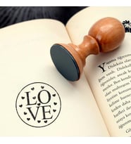 Love Kitap Damgası