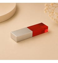 Kişiye Özel İsim Baskılı 16 Gb Kristal Usb Bellek Metal Kutulu Hediye Flash Bellek