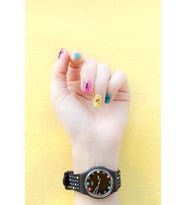 Eğlence Sembolleri Tırnak Dövmesi, Tırnak Tattoo, Nail Art, Tırnak Sticker