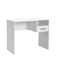 Adore Mobilya White Çekmeceli Çalışma Masası -Mat Beyaz 90x75x52 cm (GxYxD)
