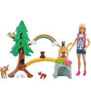 Barbie Tropikal Yaşam Rehberi Bebek ve Oyun Seti