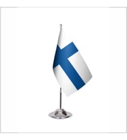 Finlandiya Tekli Masa Bayrağı