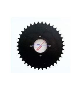 Atv Arka Dişli 520-38T İç 58X4 Delikli Ind Öm