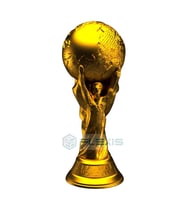 FLEXIS WE MAKE IT POSSIBLE FOR YOU FLEXIS DÜNYA KUPASI MAKETİ 30 cm DEV BOY GOLD KAPLAMA
