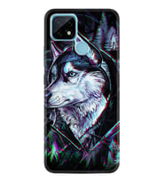 Realme C11 C21 C21Y C25Y C11 2021 Kılıf Desemli Silikon Dog Eyes 1761