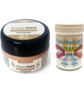 Hintohu Three Brand 50ML Arnavut Aklık + Foot Care Cream 50ML Ayak Bakım Nane Ferahlığı