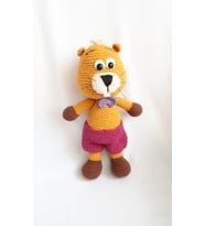Bay Kunduz Amigurumi Organik Oyuncak