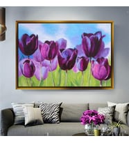Altın Çerçeveli dekoratif tablo l929 (Gold)