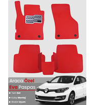 RENAULT MEGANE 3 HATCHBACK (2008-2016) Uyumlu EVA Paspas Tam Set–Oto Paspas,Araca Özel