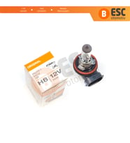 Kısa Uzun Far Sis Lambası için OSRAM ORIGINAL 64212 H8 12V 35W PGJ19-1 Soketli H8 Halojen Ampul