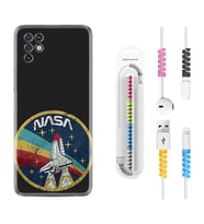 INFINIX Note 11 Pro Note 10 Hot 9 Play Kılıf Kablo Koruma Spiral Silikon Nasa 1326