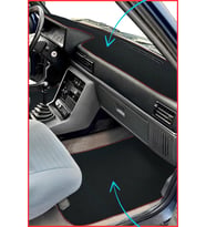 Renault Broadway R9 / R11 Spring Fairway Flash Uyumlu Oto Halı Paspas & Torpido Koruma Halısı