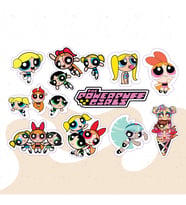 Powerpuff Girls Tasarımlı A5 Stickers Çıkartma PYTKSTK034