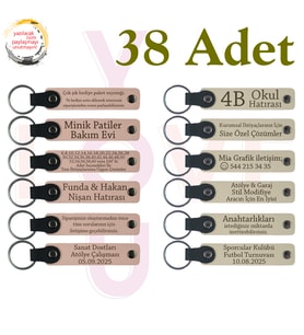 Pudra & Sütlü Kahve, 38’li Set, Kişiselleştirilebilir Hatıra, Doğum Günü Organizasyonlarına Sürpriz
