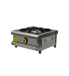 İnoxmaster Tekli Set Üstü Endüstriyel Ocak Ce Belgeli Lpgli Tüplü