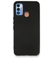Durukar® Tecno Spark 7T Kılıf First Silikon - Siyah