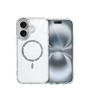 Iphone 16 Live Diamond Magsafe Kapak - Şeffaf