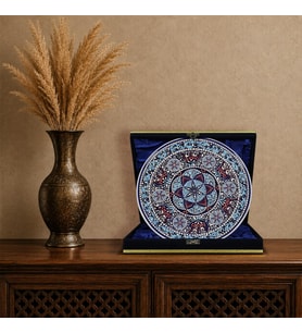 e38 EL İŞÇİLİĞİ ÇİNİ TABAK 25 CM - 6680