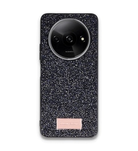 Xiaomi Redmi A3 4g Bright Simli Kapak - Siyah